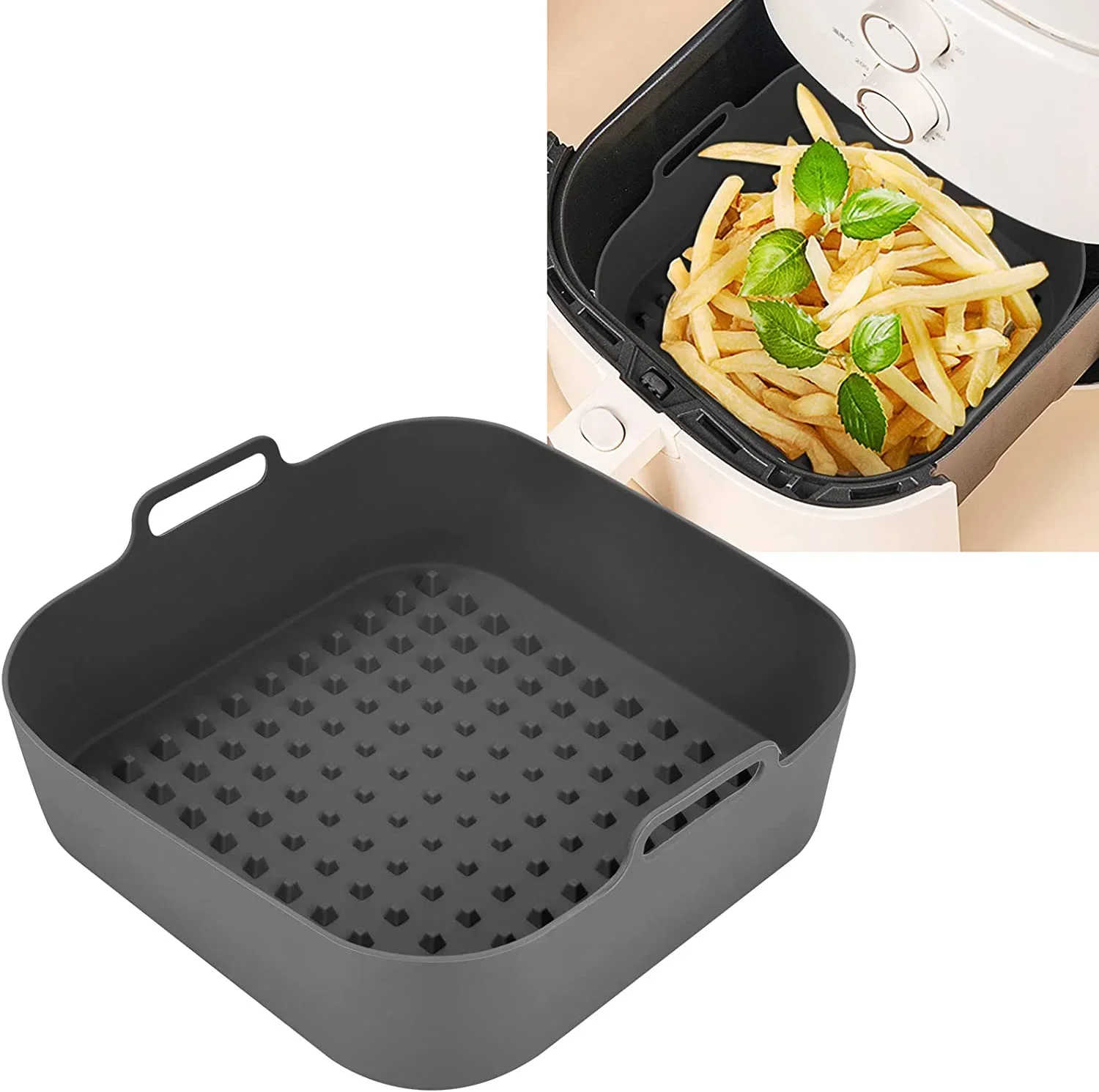Air Fryer Silicone Pot Liner - Pot en Silicone pour friteuse à