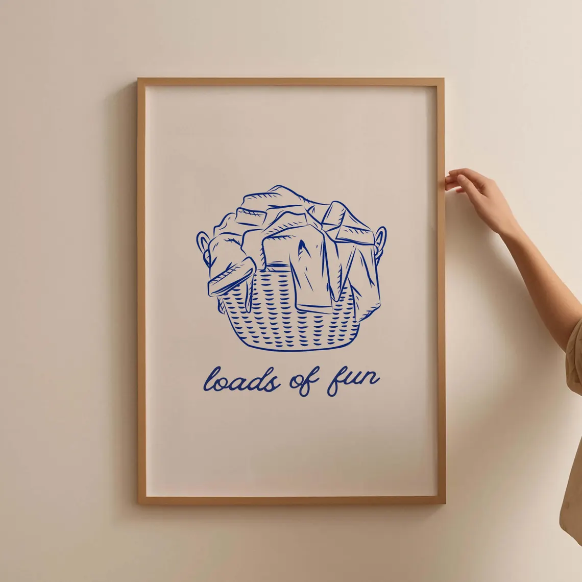 Art mural « Jour de lessive jo - Laundry avis et prix