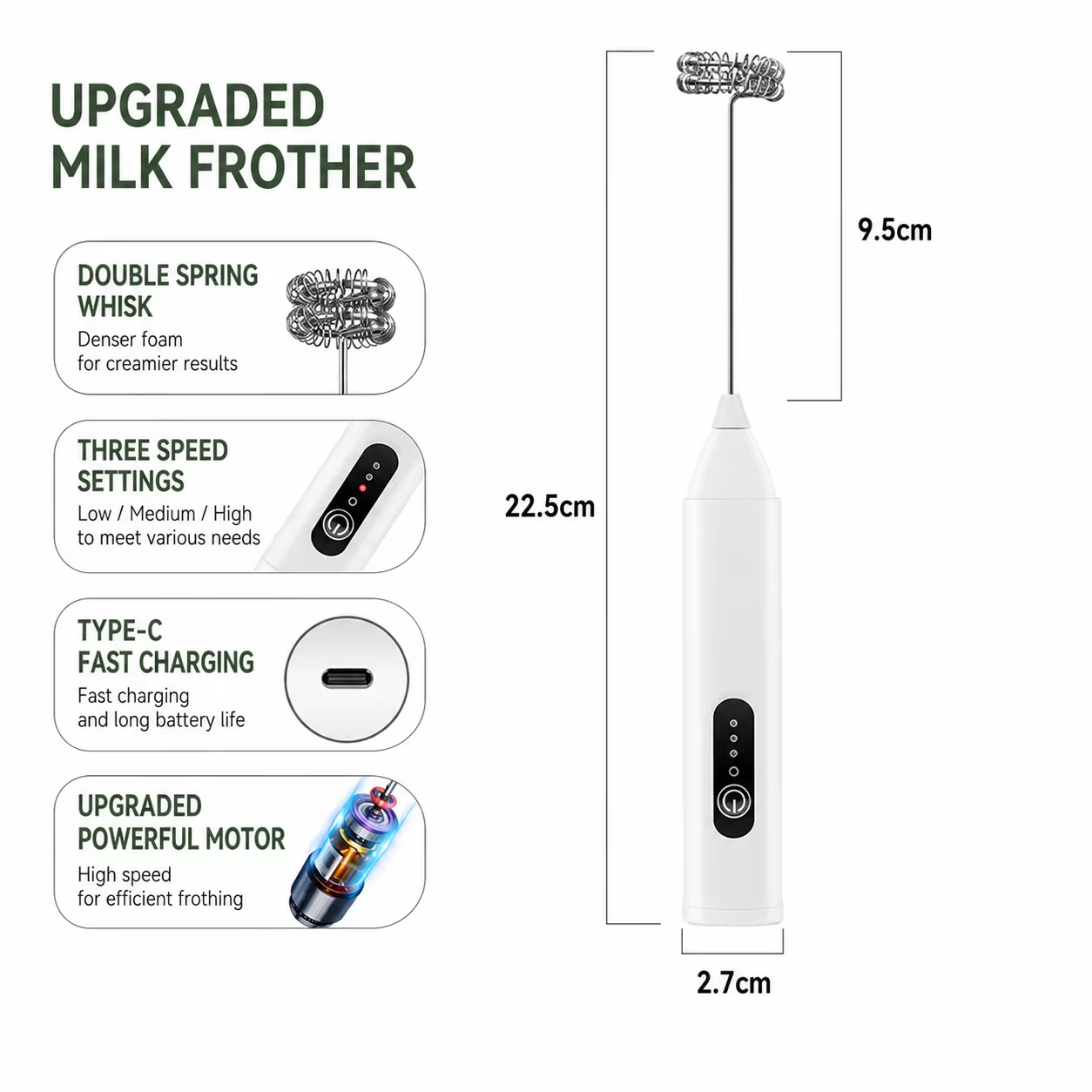 Mixeur électrique pour lait +  - Portable Blender Usb Rechargeable avis et prix
